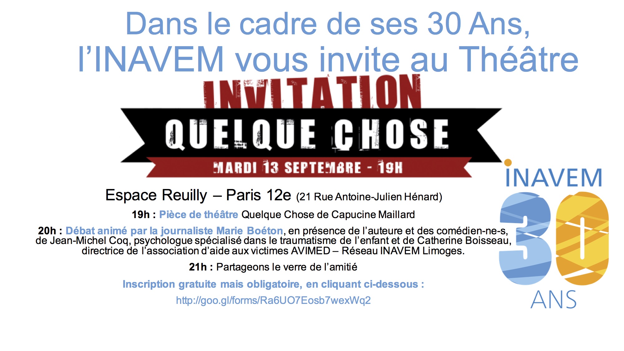 Inscription 13Sept16 Quelquechose